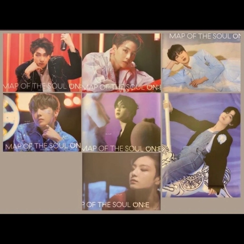 BTS Map of the Soul ON:E PB Special Set Posters